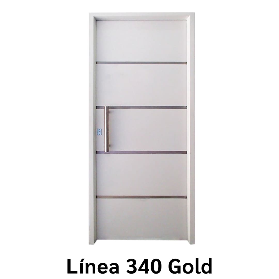 DM Aluminio - Puerta 340 Gold