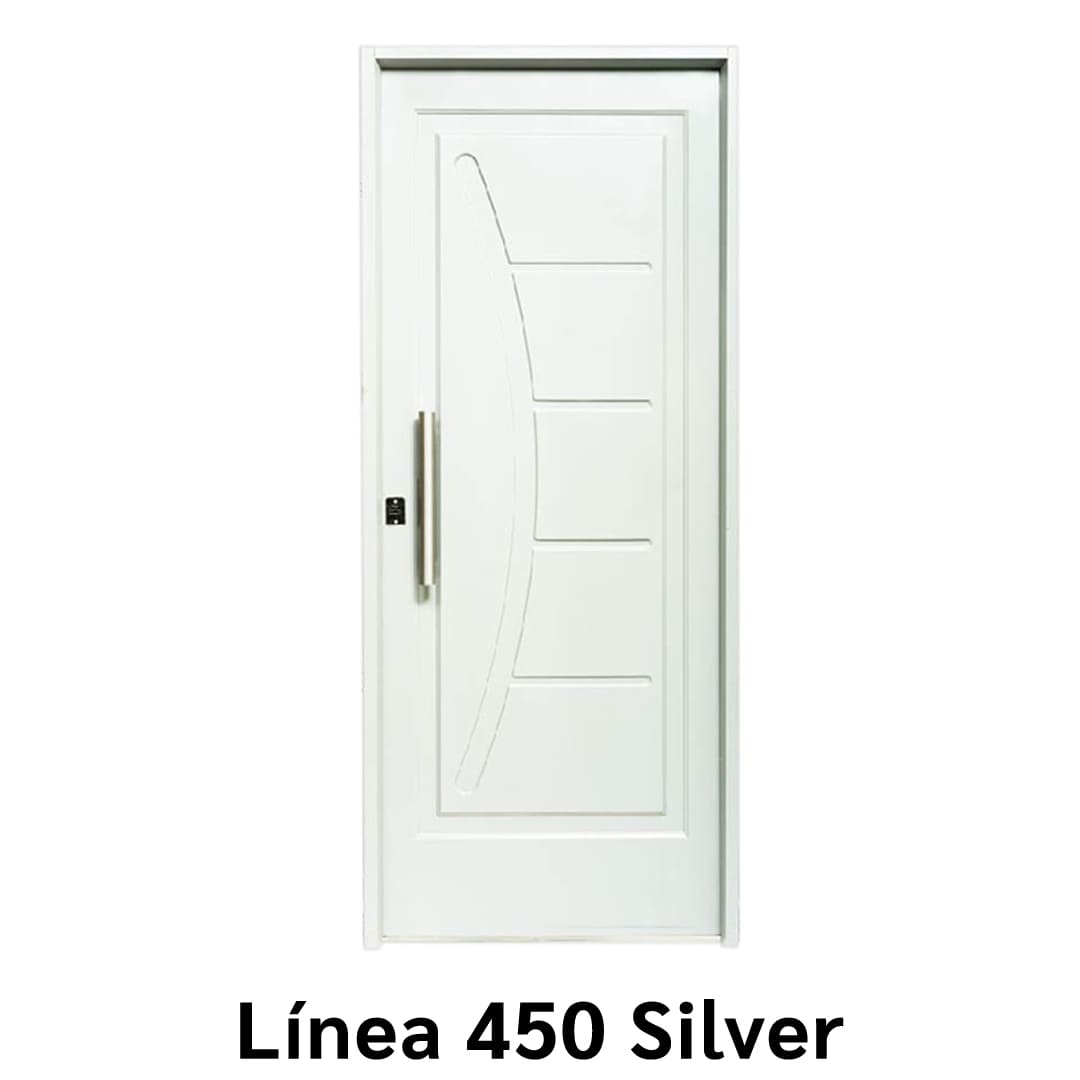 DM Aluminio - Puerta 450 Silver